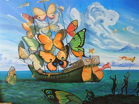 ship with butterfly sails meaning